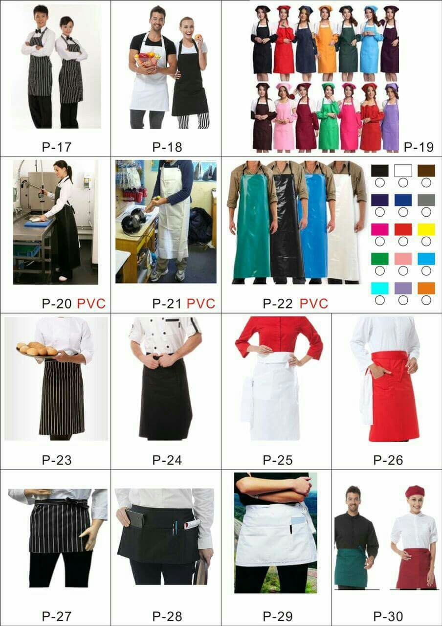 ผลิตและจำหน่าย เสื้อกุ๊ก เสื้อพ่อครัว เสื้อเชฟ ชุดเชฟ  ผ้ากันเปื้อน หมวกกุ๊ก-หมวกแม่ครัว ฯลฯ รูปที่ 4
