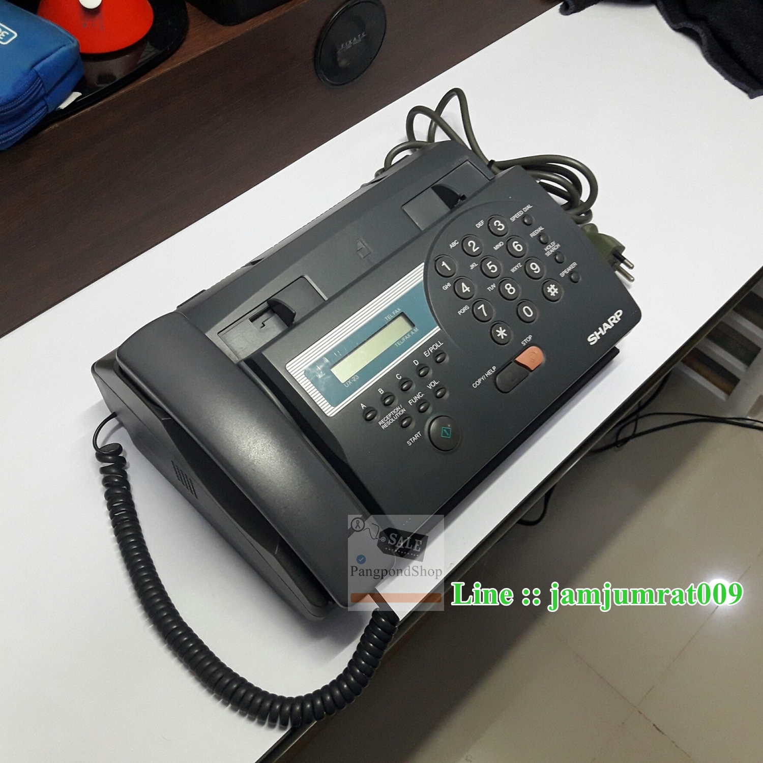 เครื่องโทรศัพท์แฟกซ์รุ่น ชาร์ป รุ่น UX-23 รูปที่ 2