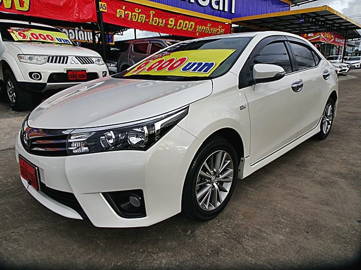 รหัสAB508 TOYOTA ALTIS 1.8 E ATปี 2015 ราคาเพียง  599,000 เท่านั้น ออกรถ  9,000 บาท ผ่อน 12,xxx / เดือน  ฟรีดาวน์ ฟรีประกันภัย  ต่างจังหวัด ซื้อได้ ติดเครดิต ซื้อได้  เจ้าของเดียวออกห้าง ดูแลดี ไม่มีเชี่ยวชน ออฟชั่นครบครัน AIRBAG/ABS  เอกสารครบพร้อมโอน ดูรถกทม.ถนน กาญจนาภิเษก ฝั่งเดียวกับเดอะมอลล์บางแค สนใจติดต่อและทดลองขับ 081-9859973 พล ld line : kam01092512 รูปที่ 1