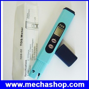 ดิจิตอลทีดีเอสมิเตอร์ เครื่องวัดคุณภาพน้ำ Digital TDS-02 Meter Tester for Water Quality 0-999 PPM รุ่น TDS-02 รูปที่ 1