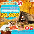 FLOWER LAND IN OSAKA TAKAYAMA 5D3N BY XJ  ฿ 29900.-
