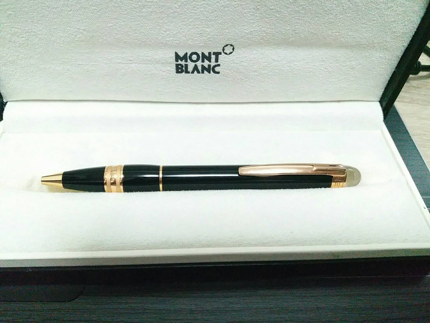MONTBLANC ปากกาลูกลื่น StarWalker Red Gold Resin รูปที่ 3