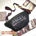 New Gucci Coco Capitan Logo Belt Bag Black หนังแท้ รุ่นมาใหม่ชน Shop (เกรด Hi-end) 