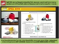 นก (082-4774620) ขาย Spill Kit Emergency Set คือชุดอุปกรณ์ดูดซับน้ำมัน ของเหลวและสารเคมี กรณีฉุกเฉิน