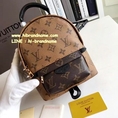 พร้อมส่ง กระเป๋าเป้ Louis Vuitton Reversed Monogram Palm Spring Backpack mini ขนาด 8 นิ้ว (งานHiend) หนังแท้ทั้งใบ