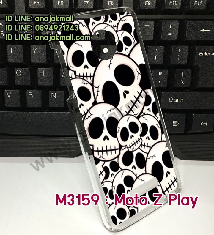 M3159 เคสแข็ง Moto Z Play พิมพ์ลายการ์ตูน รูปที่ 2