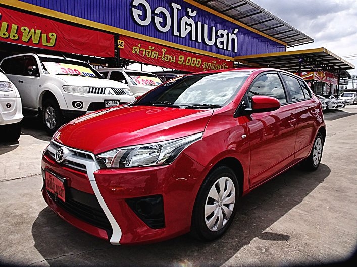 รหัสAB537 TOYOTA YARIS 1.2E AT ปี 2016 ราคาเพียง 439,000 บาทเท่านั้น ออกรถ 9,000 บาท ผ่อน 8,xxx / เดือน  ฟรีดาวน์ ฟรีประกันภัย  ต่างจังหวัด ซื้อได้ ติดเครดิต ซื้อได้  ใหม่ล่าสุด เจ้าของเดียวออกห้าง ไมล์ 21,xxx กม. เช็กศูนย์ตามระยะ รถสวยไม่มีตำหนิ เอกสารครบพร้อมโอน ดูรถกทม.ถนน กาญจนาภิเษก ฝั่งเดียวกับเดอะมอลล์บางแค สนใจติดต่อและทดลองขับ 081-9859973 พล ld line : kam01092512 รูปที่ 1