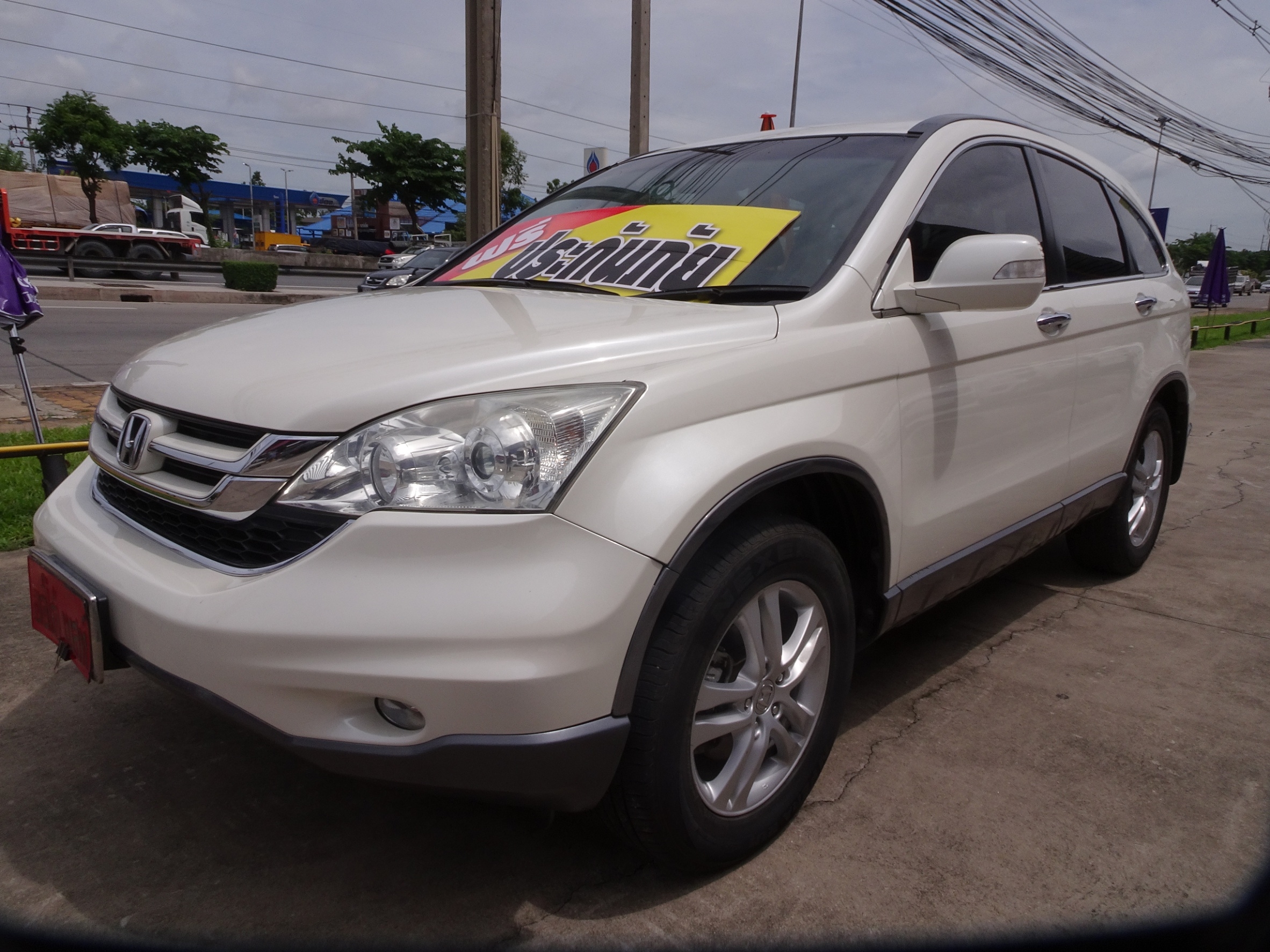 รหัสAB541 HONDA CR-V 2.4 EL AT ปี2010 ราคาเพียง 589,000 เท่านั้น ออกรถ 9,000 บาท ผ่อน 11,xxx / เดือน  ฟรีดาวน์ ฟรีประกันภัย  ต่างจังหวัด ซื้อได้ ติดเครดิต ซื้อได้  รุ่นท็อปสุด ออฟชั่นครบครัน เบาะหนังปรับไฟฟ้า แอร์ผู้โดยสาร AIRBAG/ABS  พวงมาลัยมัลติฟังชั่น เอกสารครบพร้อมโอน ดูรถกทม.ถนน กาญจนาภิเษก ฝั่งเดียวกับเดอะมอลล์บางแค สนใจติดต่อและทดลองขับ 081-9859973 พล ld line : kam01092512 รูปที่ 1