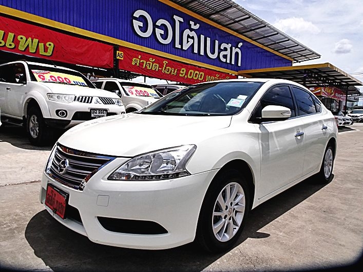 รหัสAB540 NISSAN SYLPHY 1.6 E CNG AT ปี2015 ราคาเพียง 449,000 เท่านั้น ออกรถ 9,000 บาท ผ่อน 8,xxx / เดือน  ฟรีดาวน์ ฟรีประกันภัย ต่างจังหวัด ซื้อได้ ติดเครดิต ซื้อได้  ใหม่กริ๊ป สภาพป้ายแดง ออฟชั่นครบครัน AIRBAG/ABS เจ้าของเดียวออกห้าง ใช้มาน้อย ดูแลดี เอกสารครบพร้อมโอน ไมล์ 53,xxx กิโล ดูรถกทม.ถนน กาญจนาภิเษก ฝั่งเดียวกับเดอะมอลล์บางแค สนใจติดต่อและทดลองขับ 081-9859973 พล ld line : kam01092512 รูปที่ 1