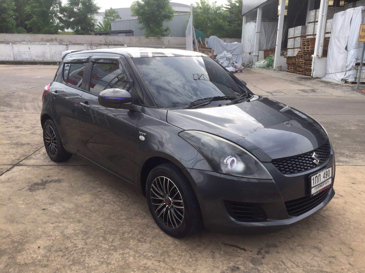 รหัสAU25 รถบ้านเจ้าของฝากขาย Suzuki swift 1.25 ปี 2012 รุ่น GL ท๊อปเกียร์ ธรรมดา วิ่งแค่ 5x,xxx กิโลเมตร รถบ้านมือเดียว รถไม่เคยทำสี ไฟซีนอล สวย ภายในสะอาด เช็คศูนย์ ตลอด รถมีประกันภัยเหลือ ถึงปีหน้า ขับสนุก ราคา สบาย 319,000 บาท ลูกค้ามีเครดิตดาวน์  9,000 บาทออกรถ ไม่มีเครดิต ดาวน์ 22,000 บาท ออกรถ ผ่อน 5,822*72 งวด 6 ปี สบายๆ สนใจติดต่อและทดลองขับ 081-9859973 พล IDLINE  : kam01092512 รูปที่ 1