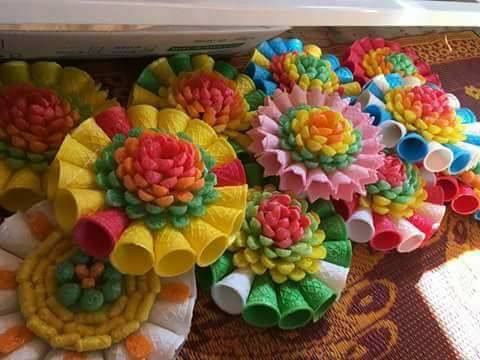ขาย กรวยไอติมสี โคนไอติมสี ทำกระทง รูปที่ 2