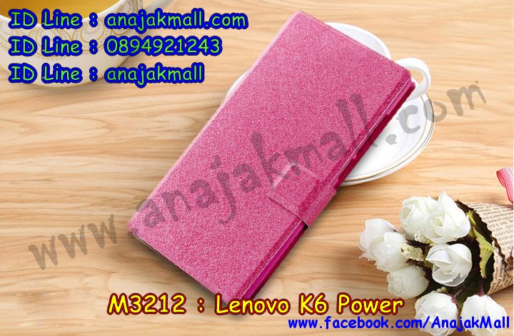 M3212 เคสหนังฝาพับ Lenovo K6 Power มีช่องใส่บัตร รูปที่ 5