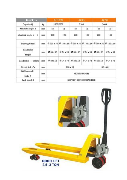 จำหน่าย Handpallet truk แฮนด์ลิฟท์ สแตกเกอร์ทุกขนาด อุปกรณ์ยก ขนย้าย รูปที่ 4