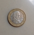 ขายเหรียญ 1 ยูโร ของ.Austria สองสี ปี 2002