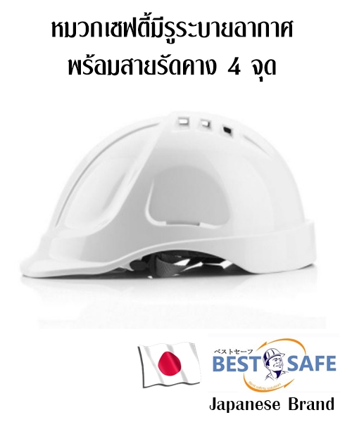 หมวกเซฟตี้แบบระบายอากาศ รุ่น Protector รูปที่ 1