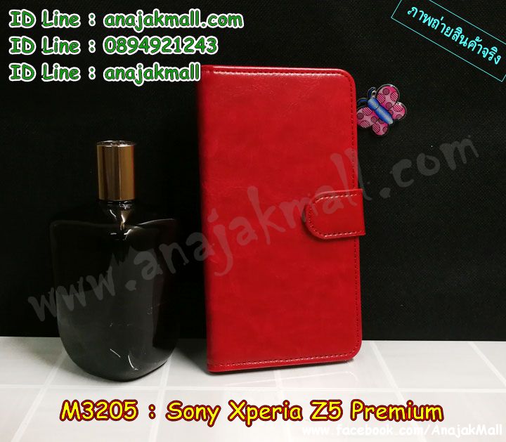 M3205 เคสฝาพับไดอารี่ Sony Xperia Z5 Premium มีช่องใส่บัตร รูปที่ 2