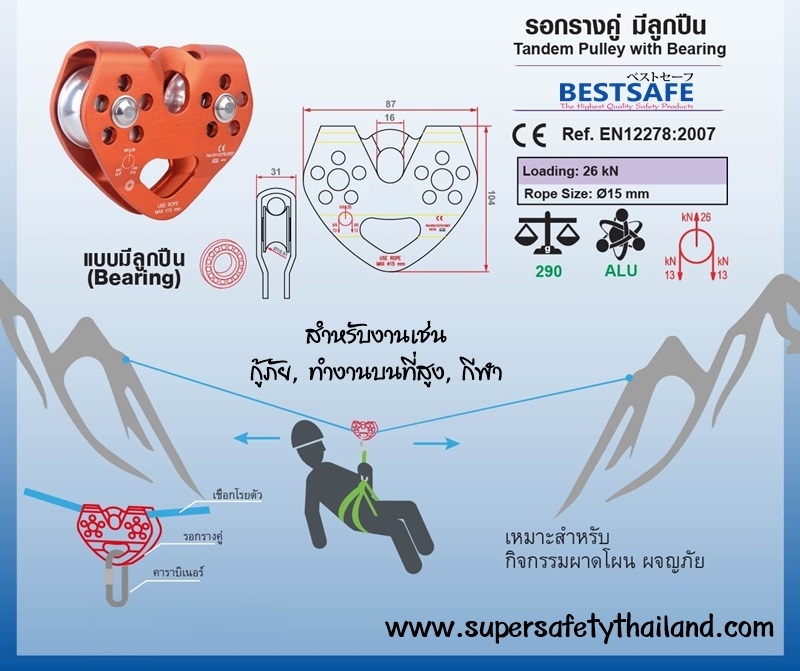 Double Pulley Fall Protection รูปที่ 1