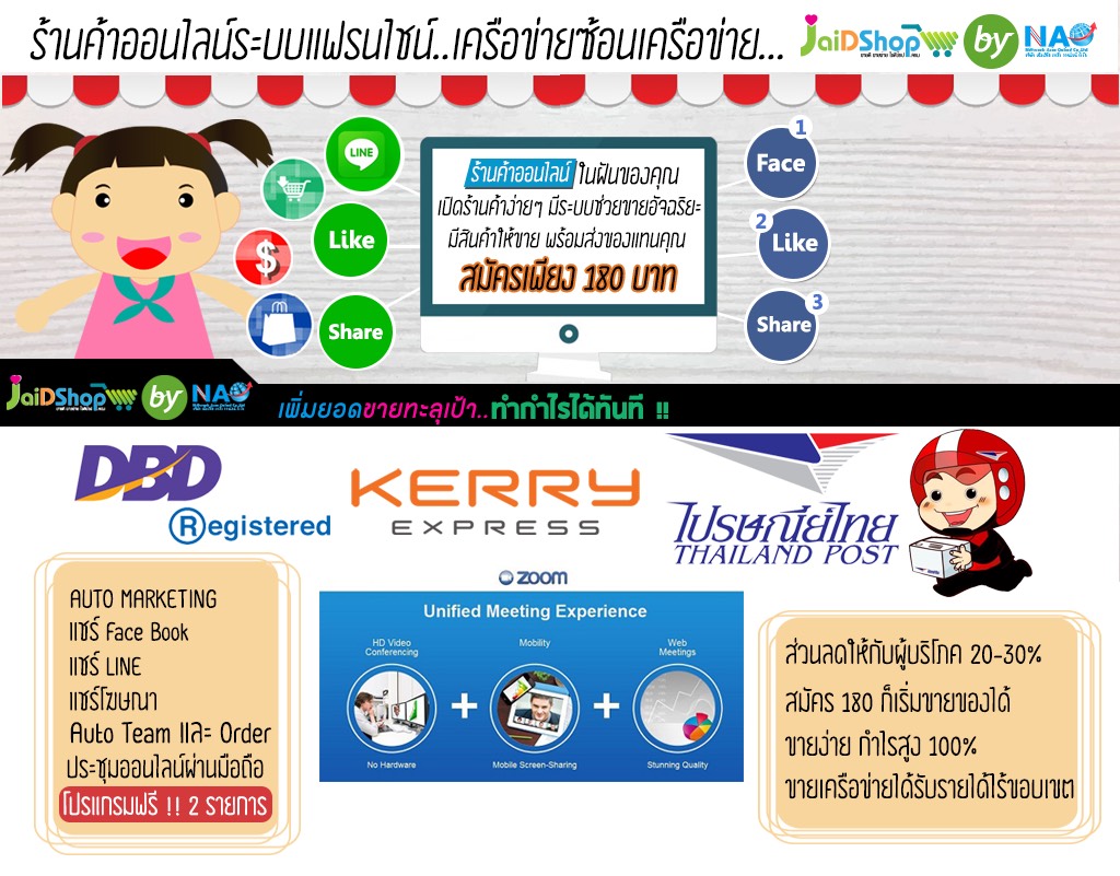 ร้านค้าออนไลน์ในฝันของคุณ รูปที่ 2