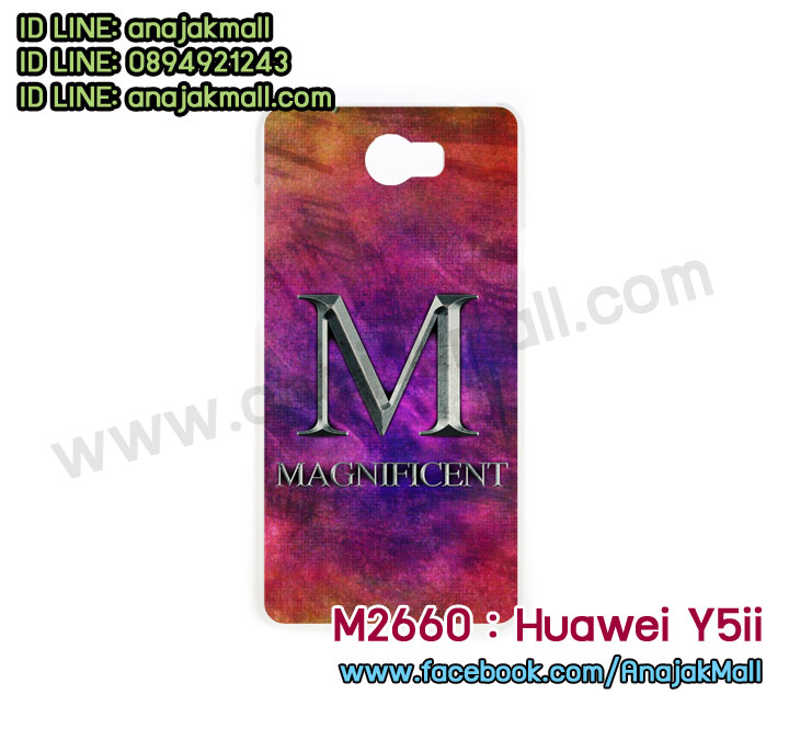 M2660-set2 เคสแข็ง Huawei Y5ii พิมพ์ลายการ์ตูน รูปที่ 4