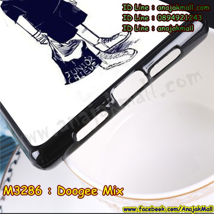 M3286-set1 เคสยาง Doogee Mix พิมพ์ลายการ์ตูน รูปที่ 3