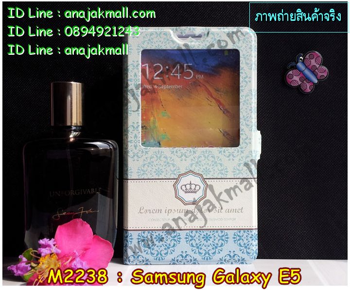 M2238 เคสโชว์เบอร์ Samsung Galaxy E5 ลายการ์ตูน รูปที่ 5