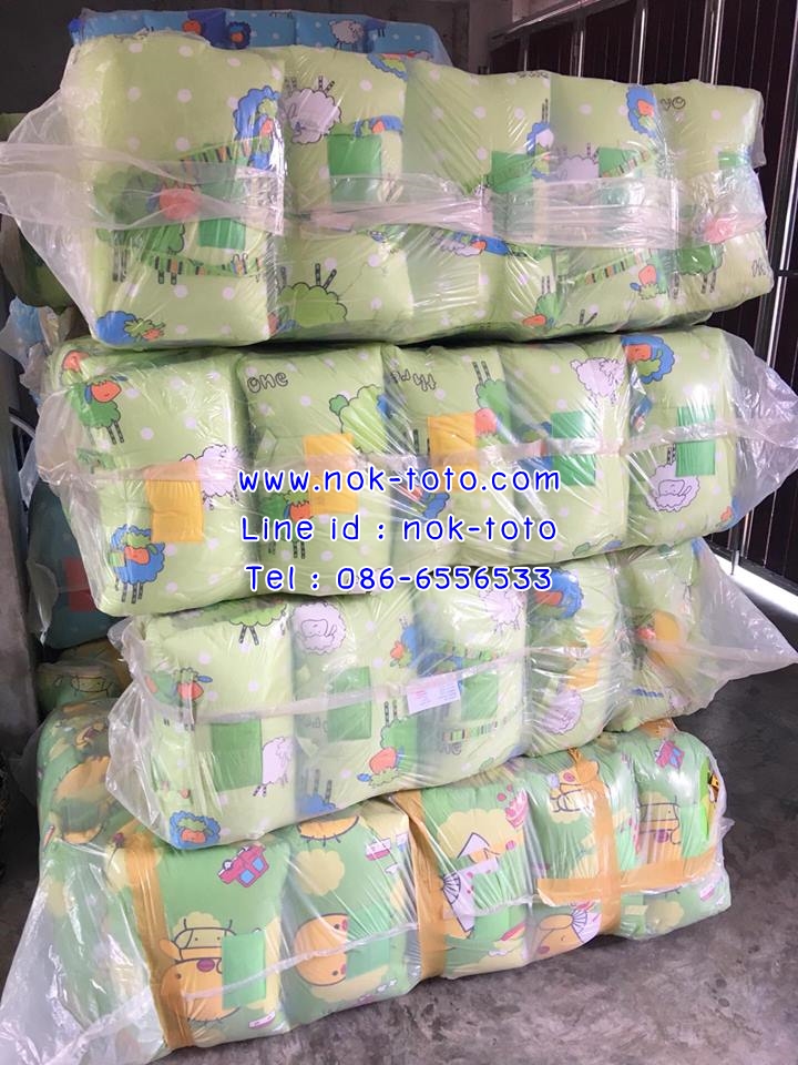 ที่นอนเด็กอนุบาลผ้า Tc เย็บแบบตารางน่ารัก size 33x43นิ้ว รูปที่ 6