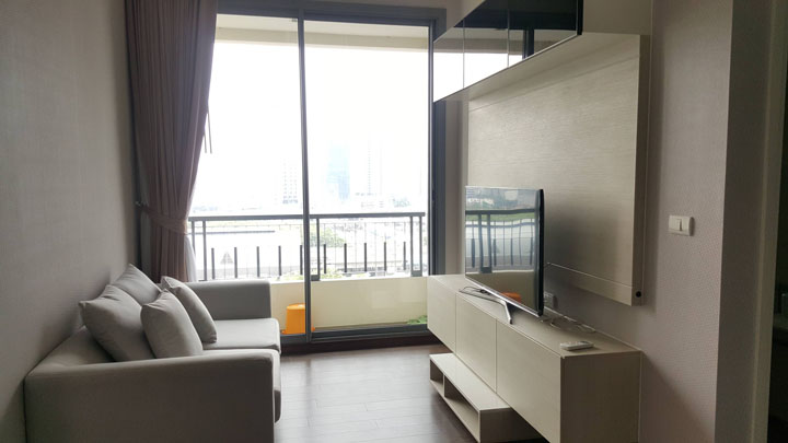 !!!! ให้เช่า ห้อง 2 ห้องนอน คอนโด Q Asoke ติดกับ MRT เพชรบุรี !!!! !!!!  For Rent 2 Bedroom Unit at Q Asoke Next to MRT Petchburi !!!! รูปที่ 1