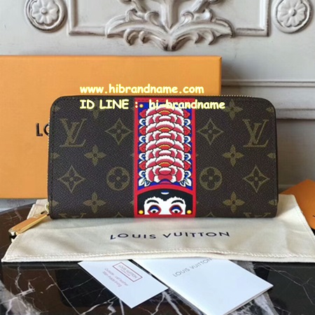New Louis Vuitton Monogram Canvas Zippy Wallet (เกรด Hi-end) รุ่นใหม่ล่าสุดชน Shop แบบซิปรอบ รูปที่ 1