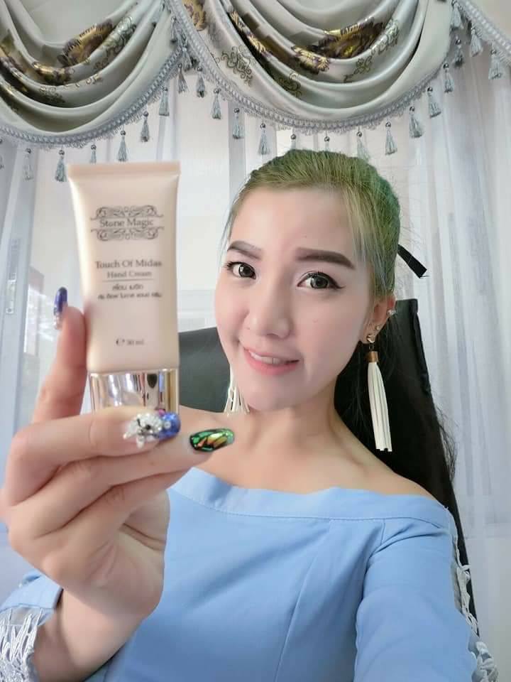 HandcreamTouchofmidas ครีมทามือพลังงานหินนำโชคจับเงินจับทอง รูปที่ 7