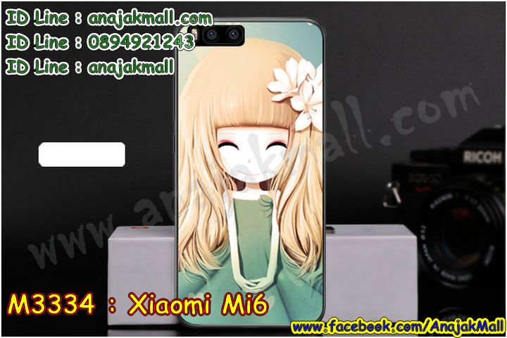 M3334-set1 เคสแข็ง Xiaomi Mi6 พิมพ์ลายการ์ตูน รูปที่ 5