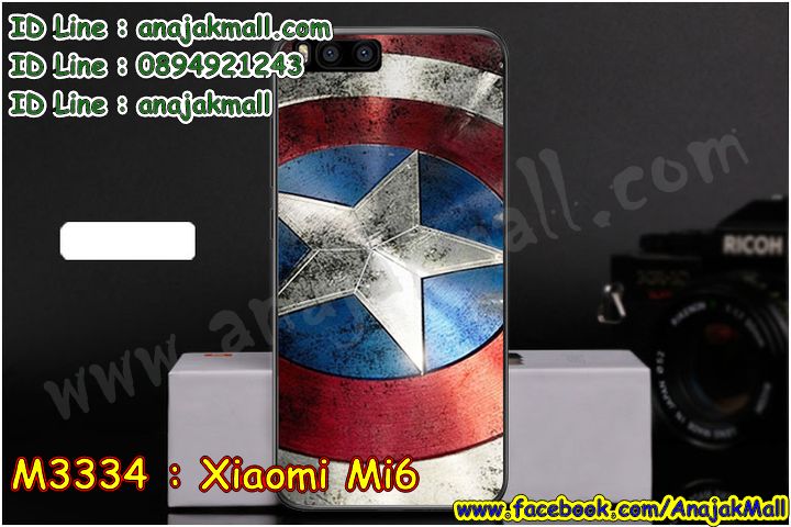 M3334-set1 เคสแข็ง Xiaomi Mi6 พิมพ์ลายการ์ตูน รูปที่ 6
