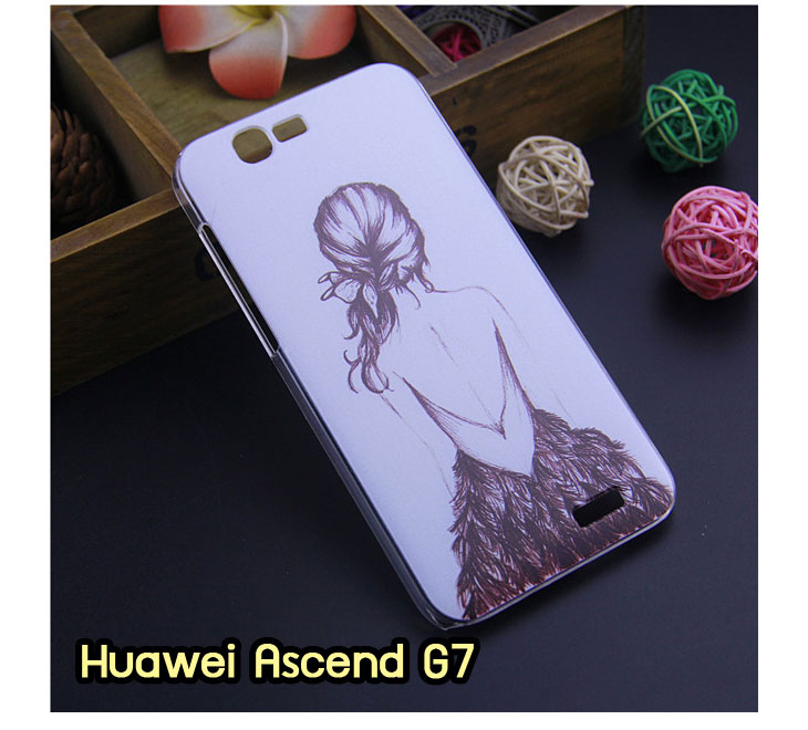M1325 เคสแข็ง Huawei Ascend G7 ลายการ์ตูน รูปที่ 3