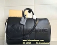 New Louis Vuitton X Supreme Keepall 45 Epi in Black Bag (เกรด Hi-end) หนังแท้ รุ่นใหม่