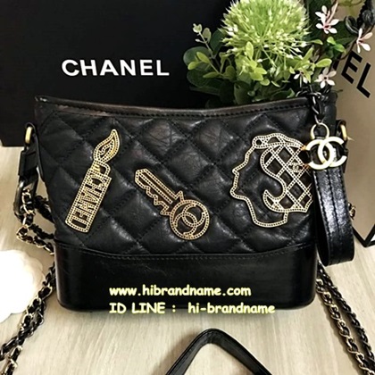 New Chanel Gabrielle Small Hobo Bag (เกรด Hi-end) สีดำ มาใหม่ชน Shop หนังแท้ทั้งใบ    รูปที่ 1