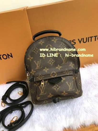 กระเป๋าเป้ Louis Vuitton Monogram Palm Spring Backpack mini small ขนาด 6.5 นิ้ว (งานHiend) หนังแท้ทั้งใบ รูปที่ 1
