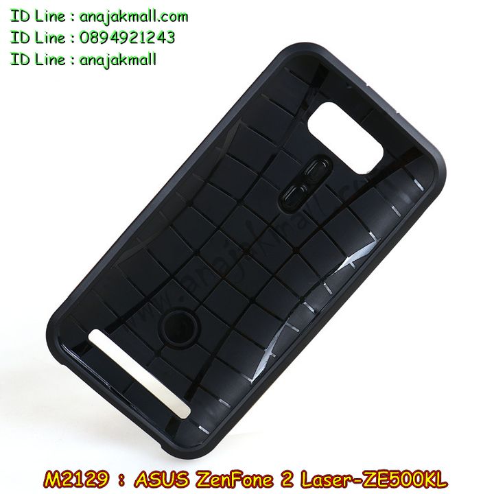 M2129 เคสทูโทน ASUS ZenFone 2 Laser-ZE500KL กันกระแทก รูปที่ 6