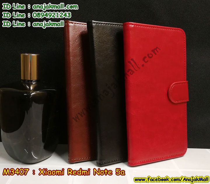 M3407 เคสฝาพับไดอารี่ Xiaomi Redmi Note 5a มีช่องใส่บัตรด้านใน รูปที่ 5