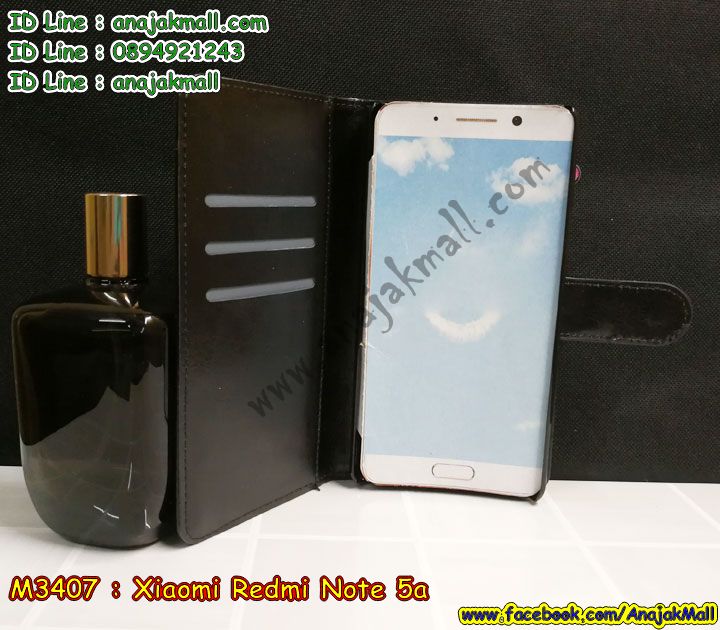 M3407 เคสฝาพับไดอารี่ Xiaomi Redmi Note 5a มีช่องใส่บัตรด้านใน รูปที่ 6