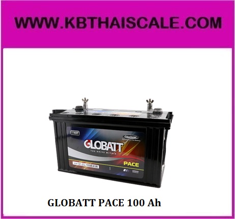 GLOBATT PACE 100 Ah แบตเตอรี่ดีพไซเคิล ชนิดน้ำ แต่ดูแลรักษาน้อย (รุ่นประหยัด)  รูปที่ 1