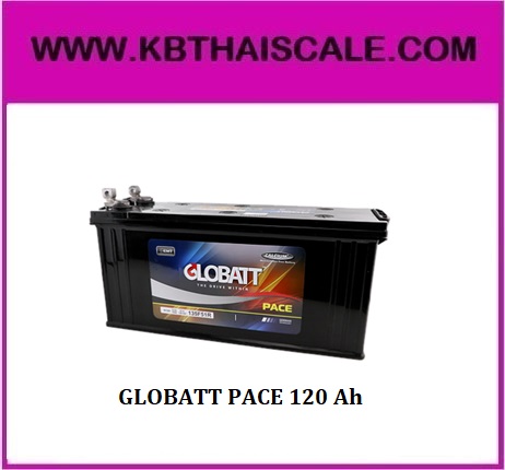 GLOBATT PACE 120 Ahแบตเตอรี่ดีพไซเคิล ชนิดน้ำ แต่ดูแลรักษาน้อย (รุ่นประหยัด) รูปที่ 1