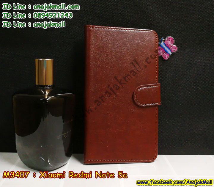 M3407 เคสฝาพับไดอารี่ Xiaomi Redmi Note 5a มีช่องใส่บัตรด้านใน รูปที่ 4
