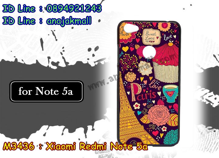 M3436-set1 เคสแข็ง Xiaomi Redmi Note 5a ลายการ์ตูน รูปที่ 4