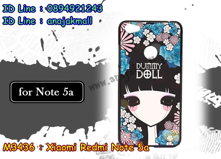 M3436-set1 เคสแข็ง Xiaomi Redmi Note 5a ลายการ์ตูน รูปที่ 7