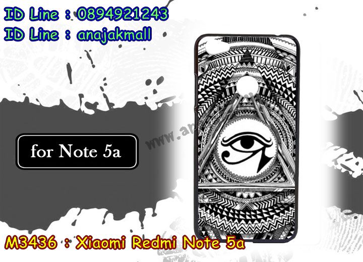 M3436-set1 เคสแข็ง Xiaomi Redmi Note 5a ลายการ์ตูน รูปที่ 6