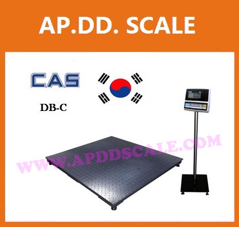 เครื่องชั่งตั้งพื้นขนาดใหญ่ 1-3 ตัน ยี่ห้อ CAS รุ่น DB-C ราคาถูก ส่งฟรี!! รูปที่ 1