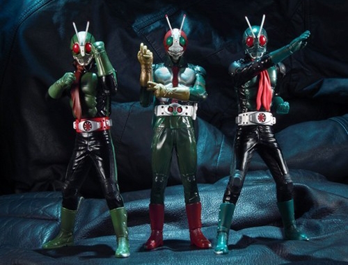 โมเดลตัวซอฟมาสค์ไรเดอร์เดอะเน็กซ์ Masked Rider The Next Soft Vinyl Limited Edition ของแท้ Bandai รูปที่ 2