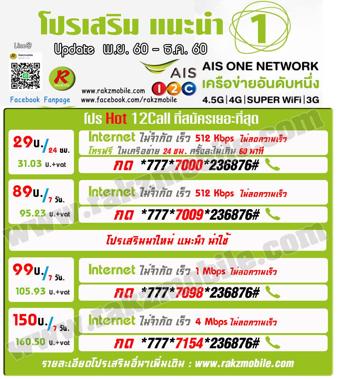 สมัครเน็ต โปรเสริมมือถือ Ais Dtac Truemoveh ง่ายๆใช้ได้เลยทันที รูปที่ 3