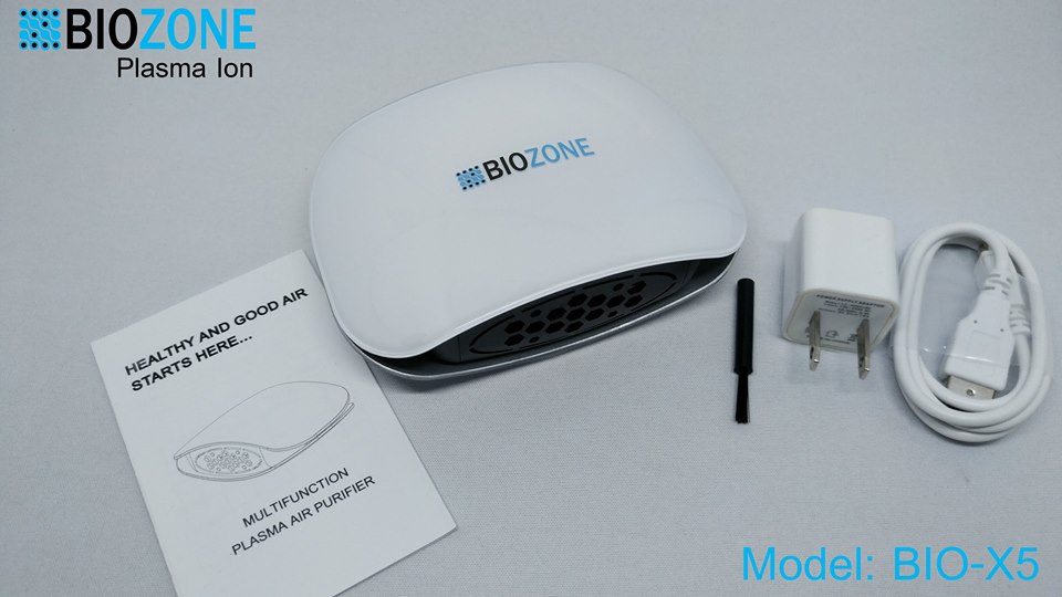 Biozone เครื่องฟอกอากาศ Plasma Ion 2in1 รุ่น BIO-X5 เพื่อสุขภาพที่ดีขณะขับรถ รูปที่ 7
