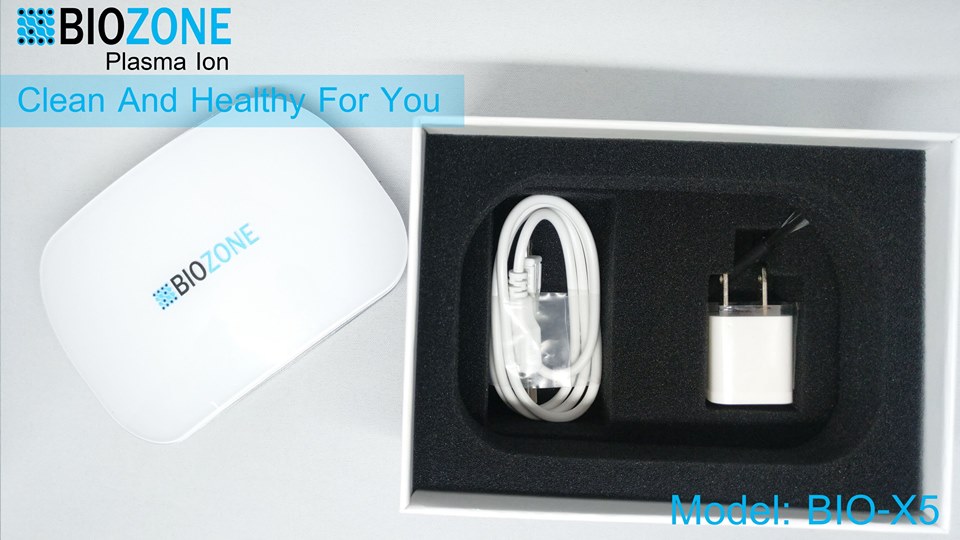 Biozone เครื่องฟอกอากาศ Plasma Ion 2in1 รุ่น BIO-X5 เพื่อสุขภาพที่ดีขณะขับรถ รูปที่ 9
