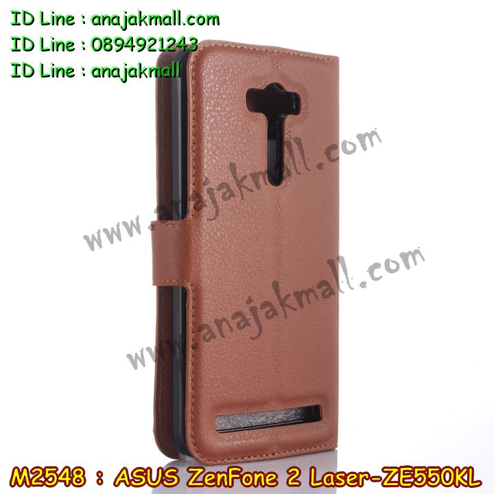 M2548 เคสหนัง ASUS ZenFone2 Laser-ZE550KL มีช่องใส่บัตร รูปที่ 2